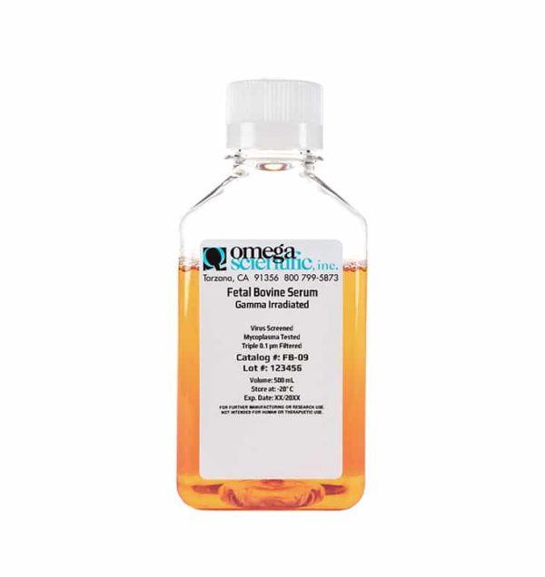 Fetal Bovine Serum, Gamma Irradiated (FB-09)