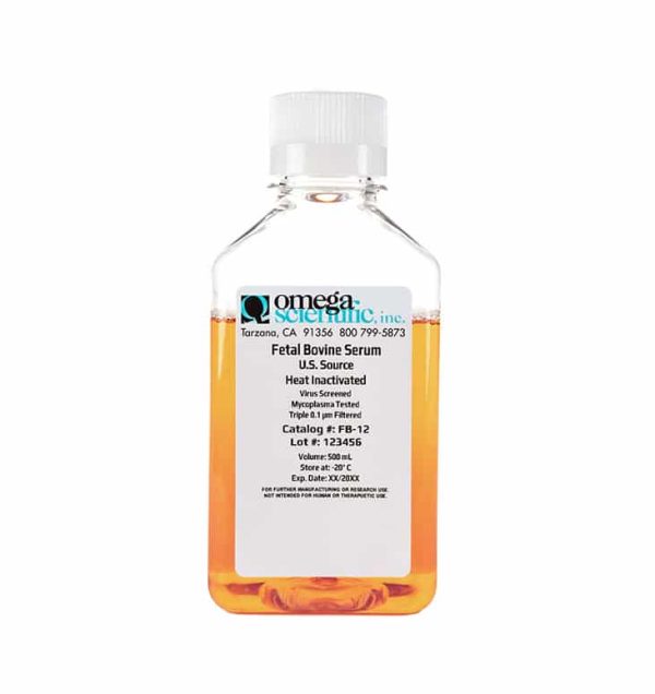 Fetal Bovine Serum, U.S. Source, Heat Inactivated (FB-12)